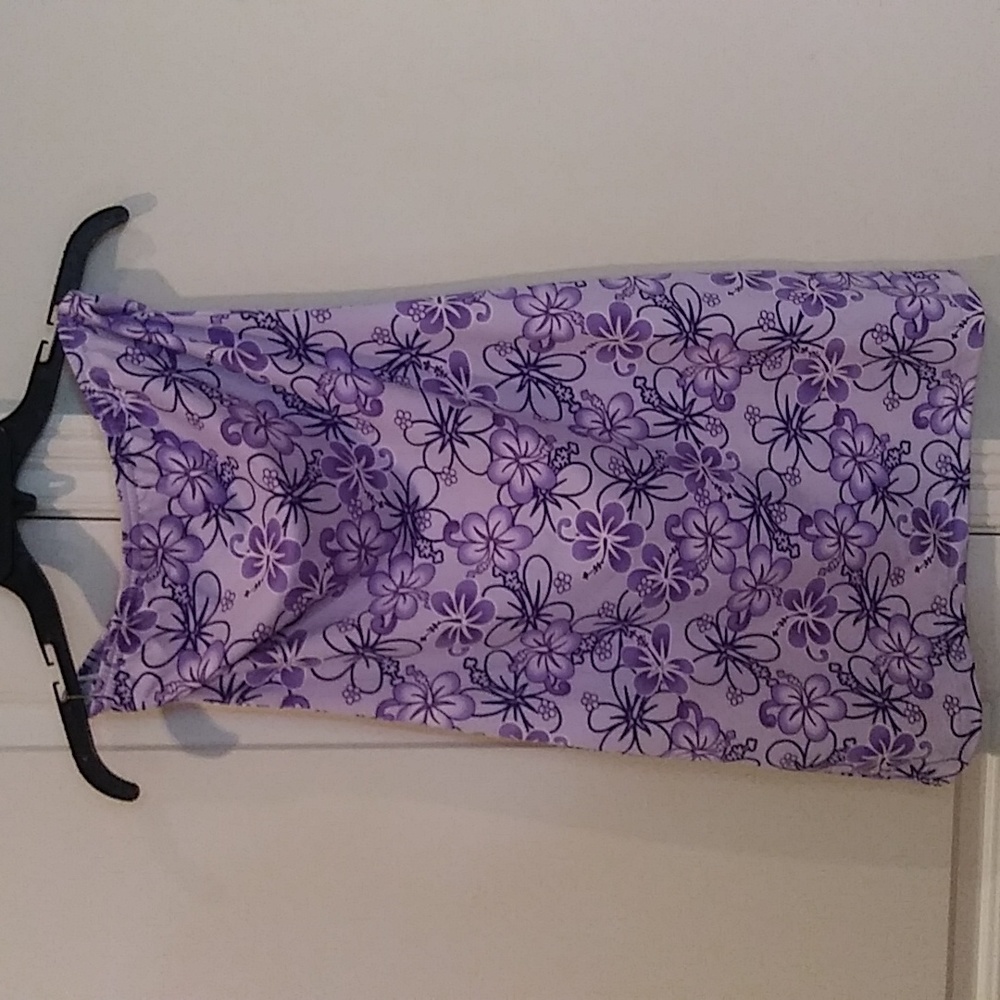 Anchor Blue Junior/Girls strapless floral dress